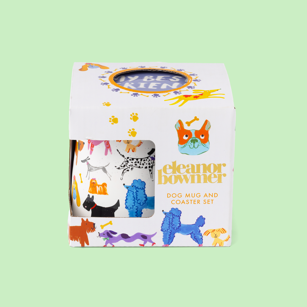 Tazza e Sottobicchiere del Club dei Cani Fighi