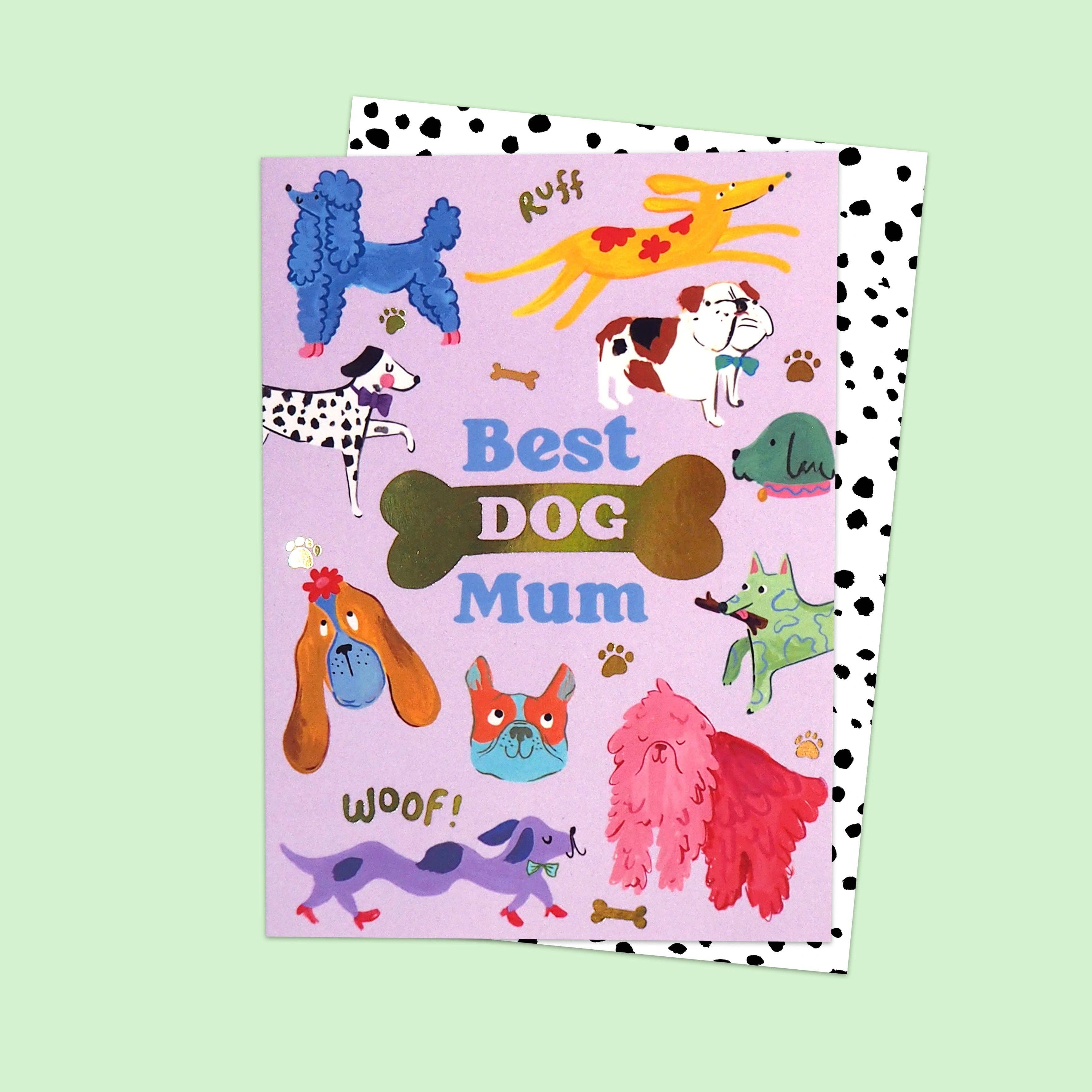 Biglietto « Best Dog Mum »
