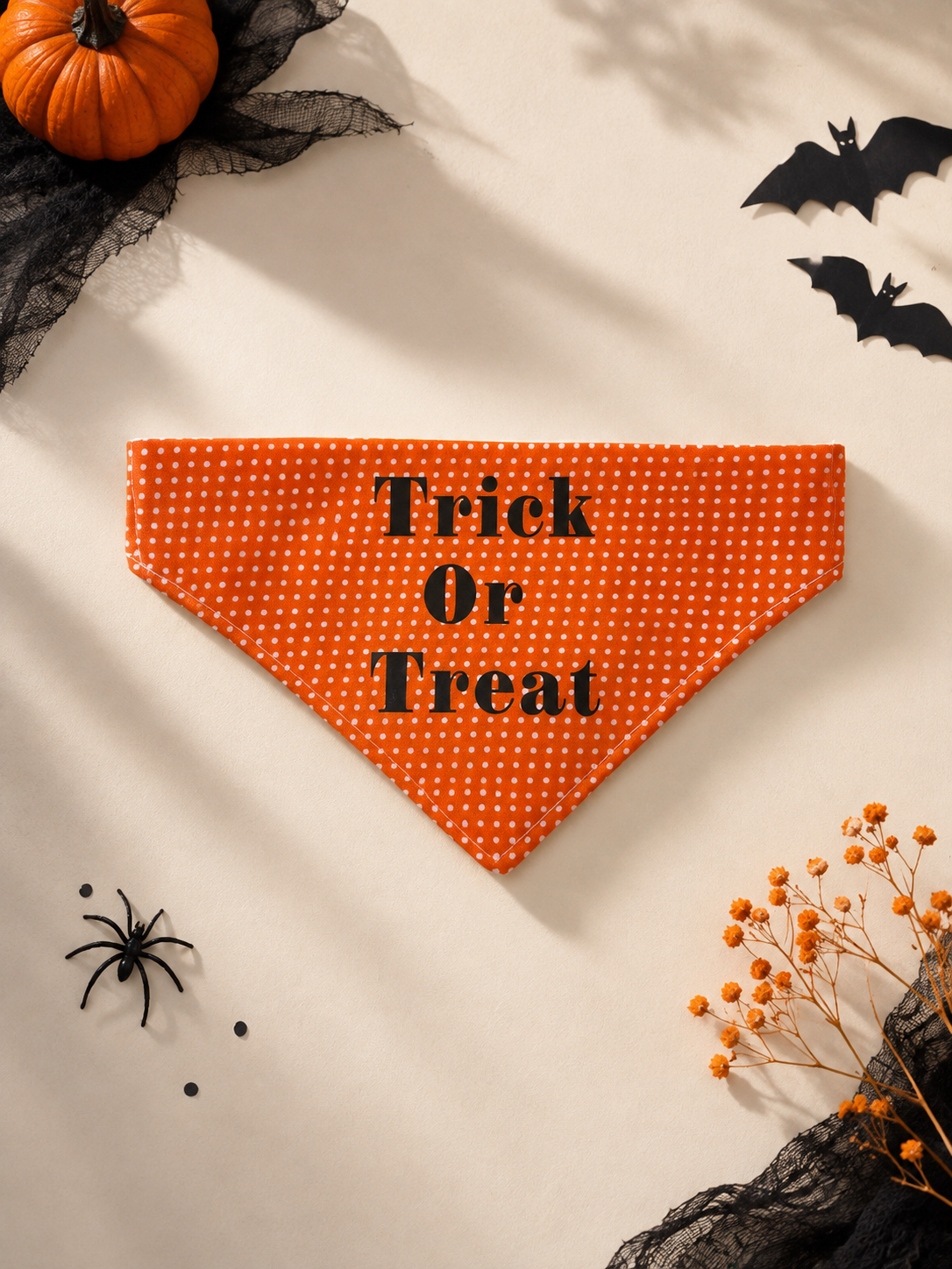 Bandana al collare TRICK OR TREAT halloween