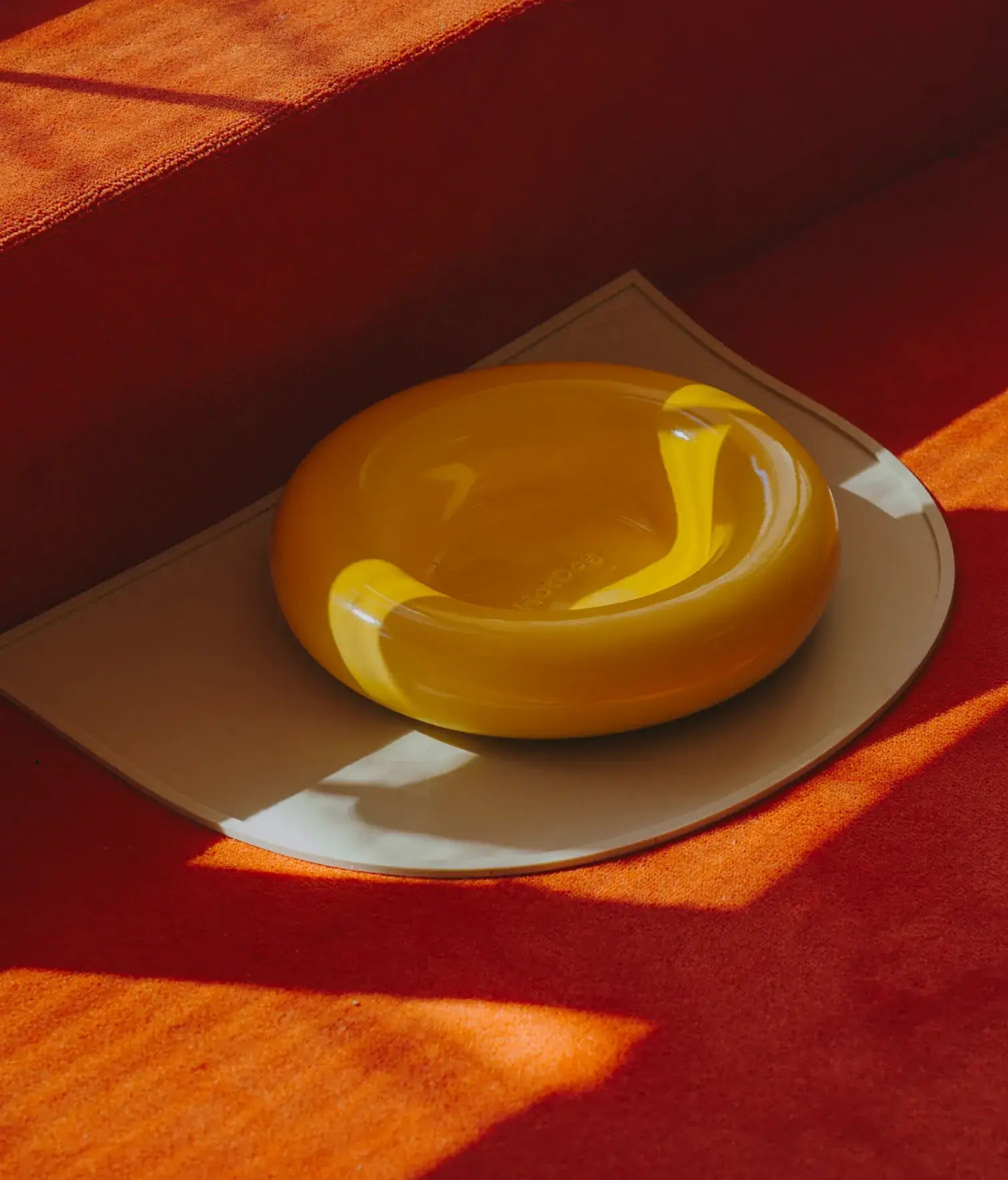 Mangiatoia in ceramica gialla per cane: Amarillo / Pequeño