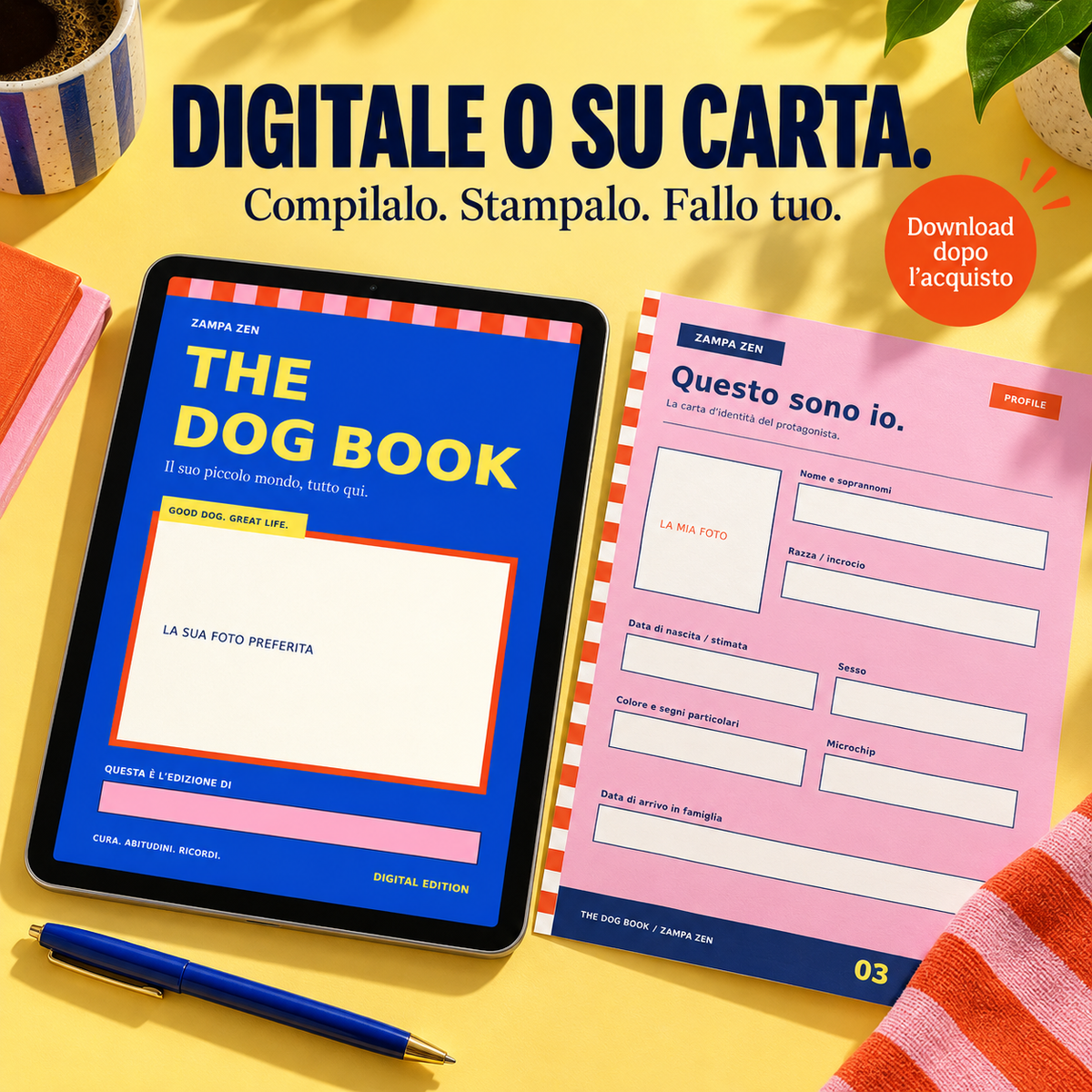 Zampa Zen Digital Dog Book