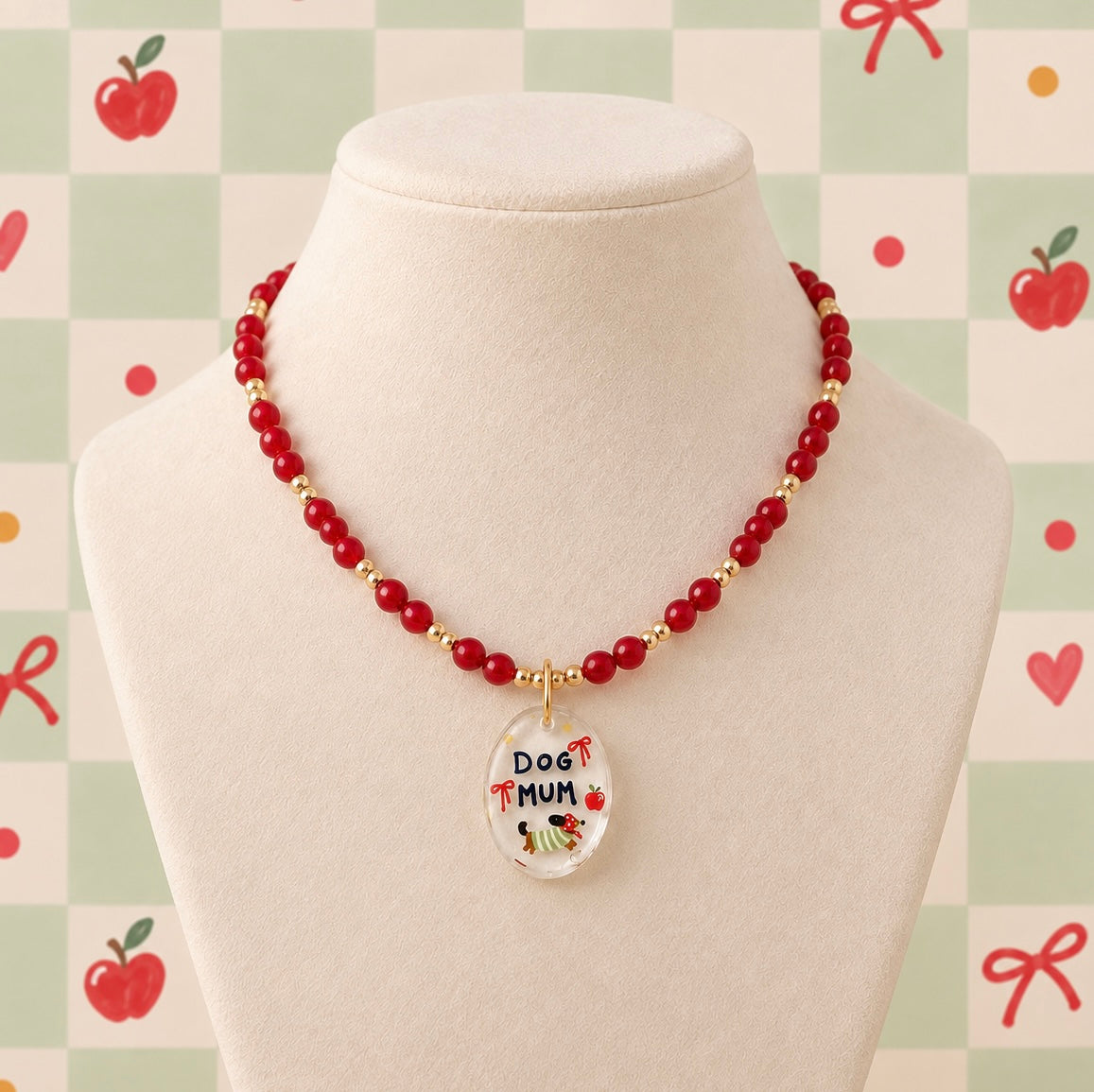 🍎 DOG MUM COLLECTION - fiocchetto