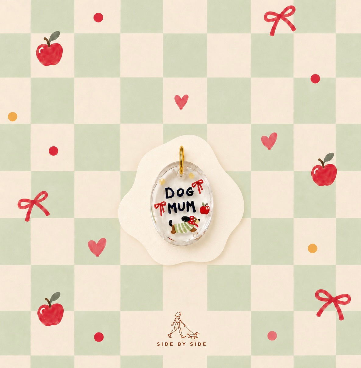 🍎 DOG MUM COLLECTION - fiocchetto