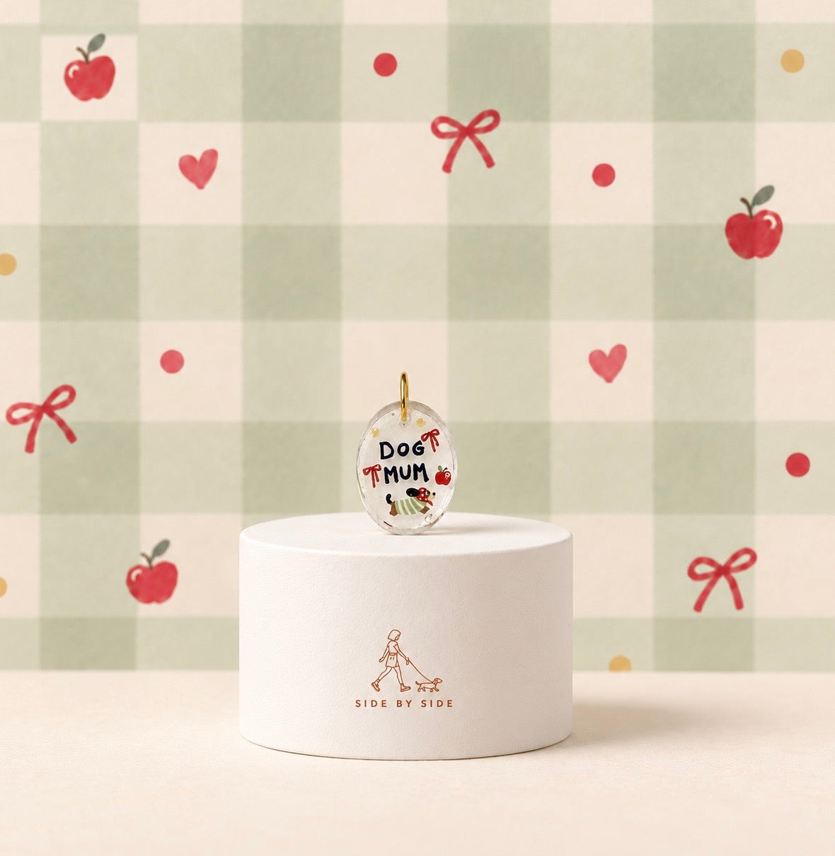 🍎 DOG MUM COLLECTION - fiocchetto